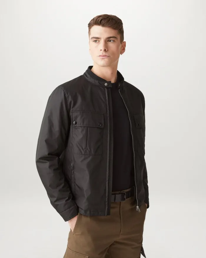 Lightweight Jackets Men Belstaff Drill Jacket Black Lightweight Jackets Men Belstaff Drill Jacket Black
