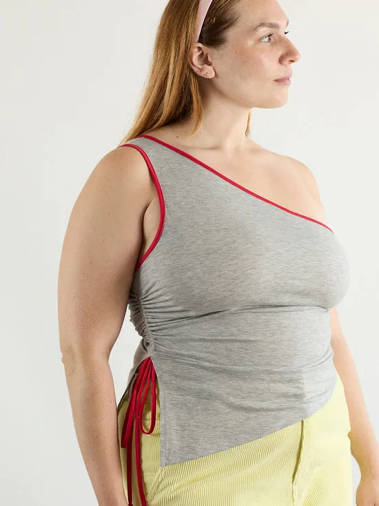 Lisa Says Gah Emily Tank Heather Red Women Tops Lisa Says Gah Emily Tank Heather Red Women Tops
