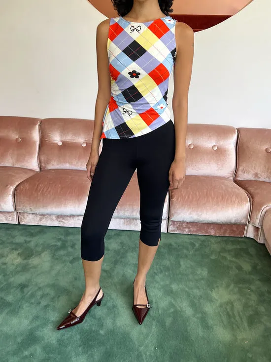 Lisa Says Gah Erin Tank Cirque Argyle Women Tops