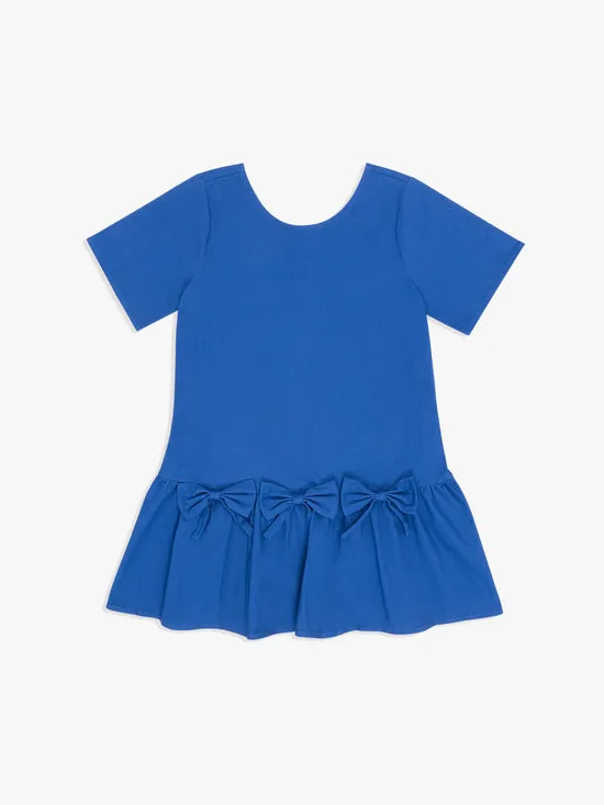 Lisa Says Gah Esme Babydoll Dress Cobalt Women Dresses
