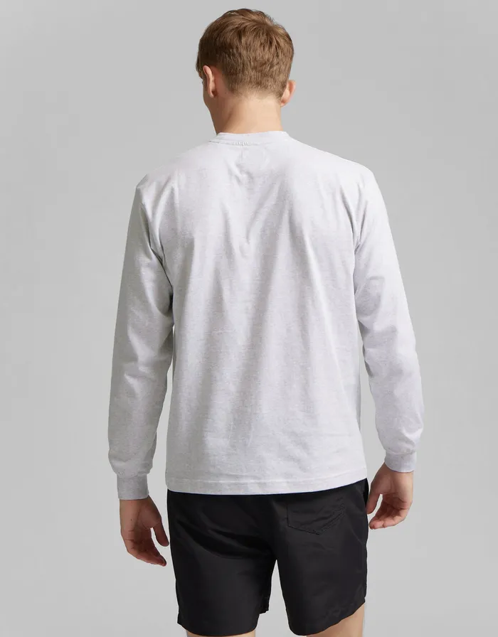 Long Sleeve Tops Oversized Organic LS TShirt 8211 Faded Grey Colorfulstandard Women