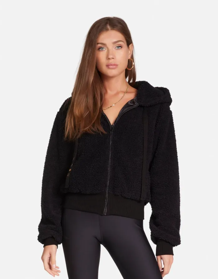Lumi Designer Bear Black Women039s Lauren Moshi Jackets