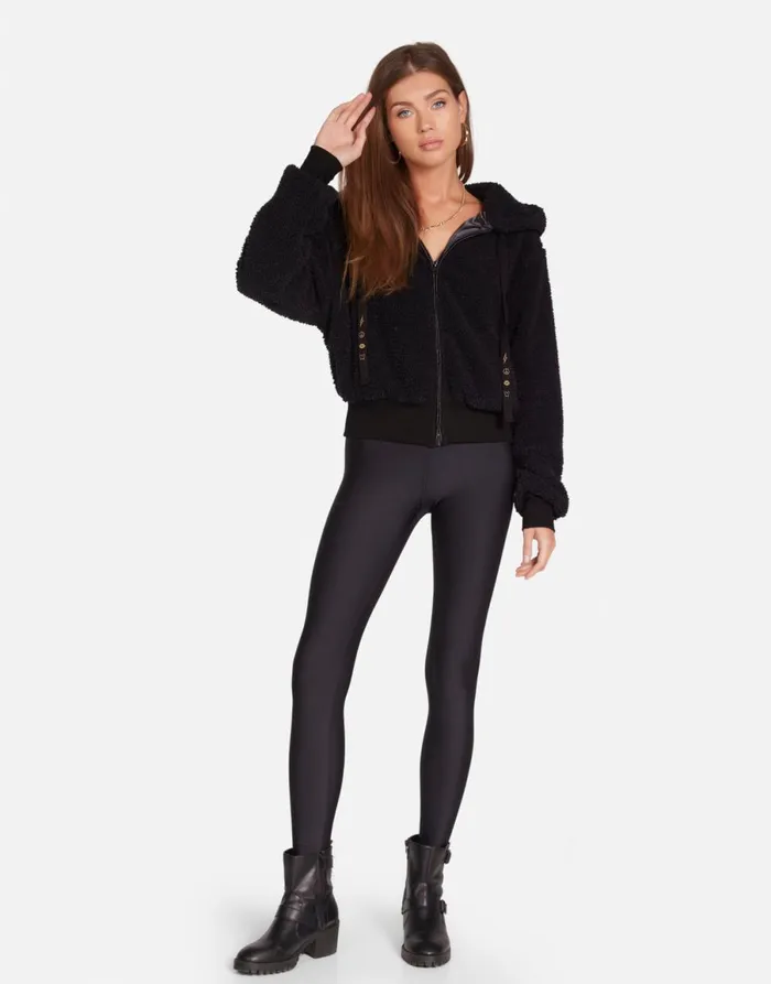 Lumi Designer Bear Black Women039s Lauren Moshi Jackets