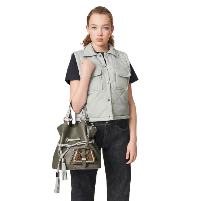 M Bucket Bag Multico Shadow Women Lancel The Exotics