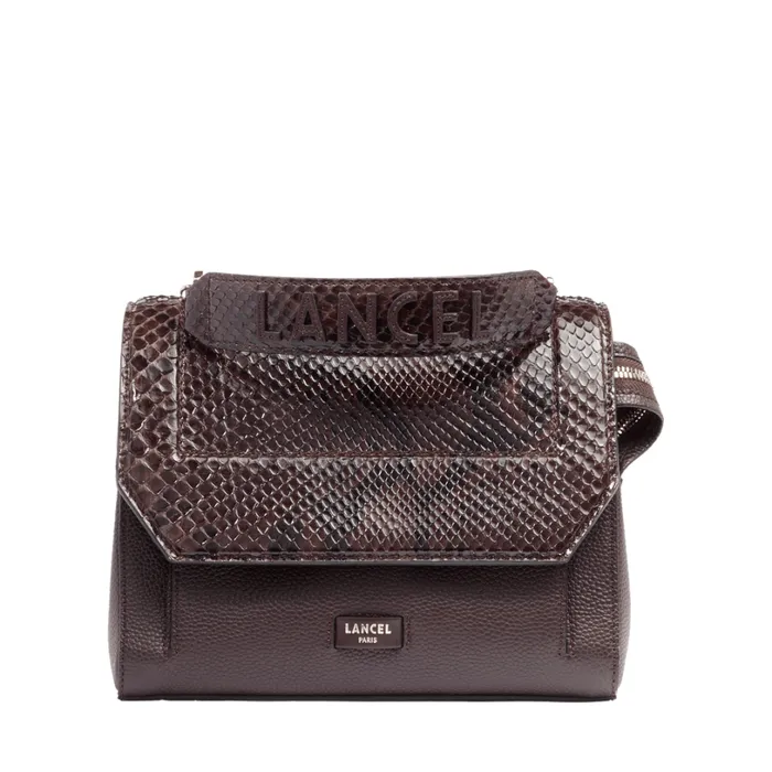 M Flap Bag Chocolate Women Lancel Hand Bags