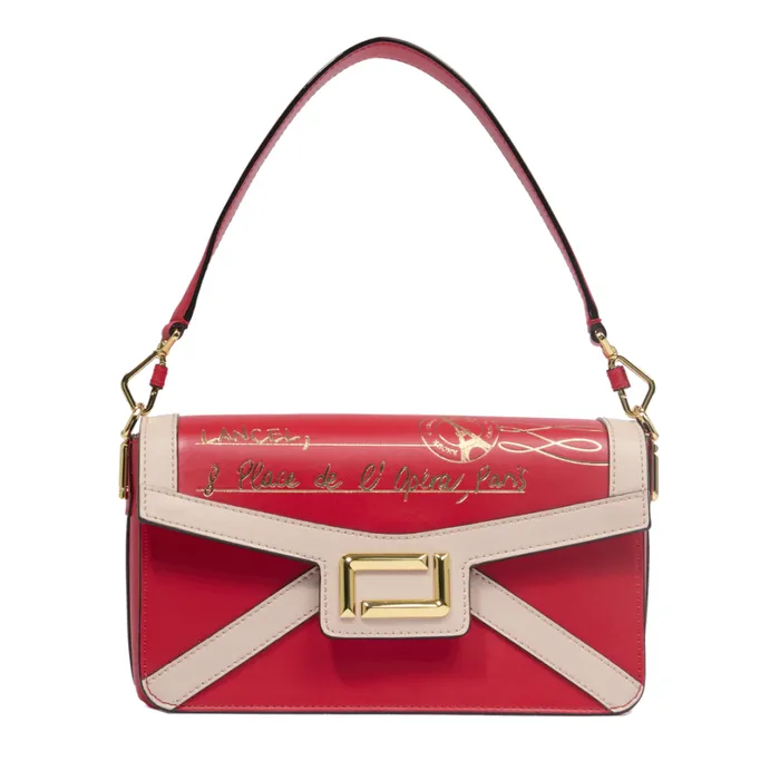 M Flap Bag Multico Kiss Red Women Lancel Cross Body Bags