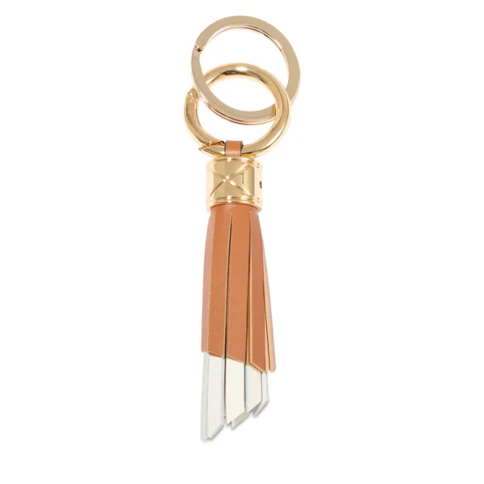 M Tassel Keyring Camelneige Women Lancel Key Ring