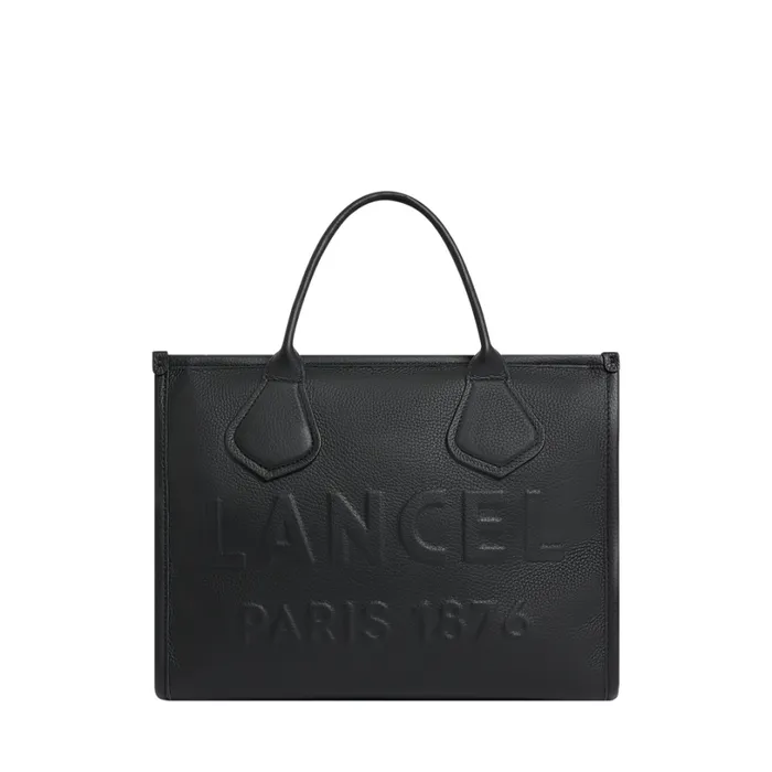 M Zip Tote Black Women Lancel Tote Bags