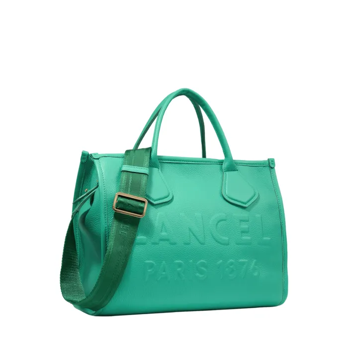 M Zip Tote Emerald Women Lancel Hand Bags M Zip Tote Emerald Women Lancel Hand Bags