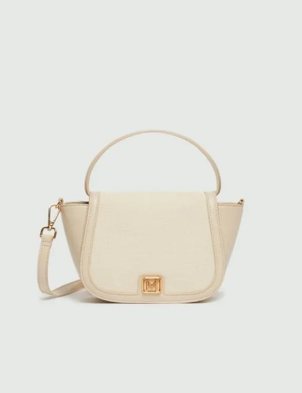 Marella Bags Women Flapover Bag Ivory