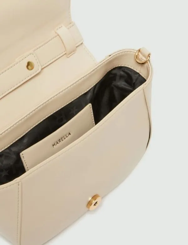 Marella Bags Women Flapover Bag Ivory
