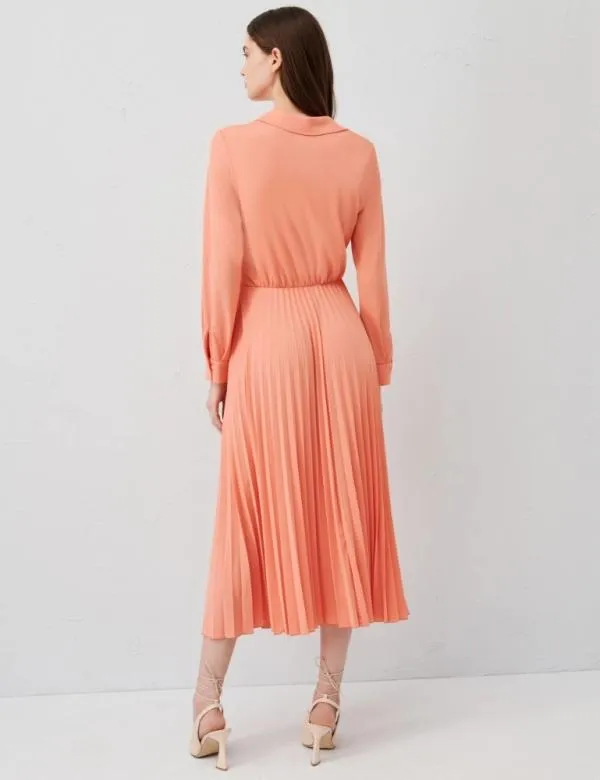 Marella Dresses Women Crepe Dress Peach
