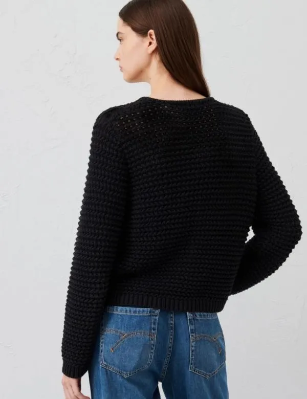 Marella Jackets Women Knitted Jacket Black