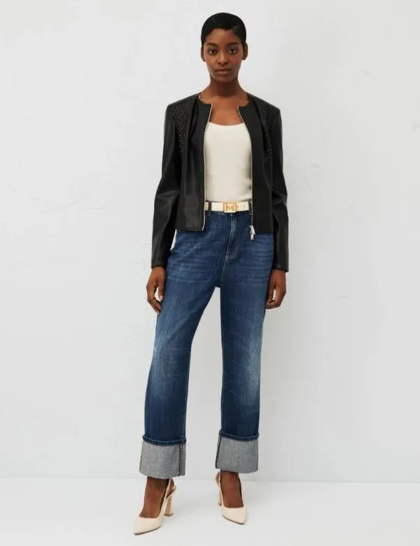 Marella Jackets Women Zipup Jacket Black