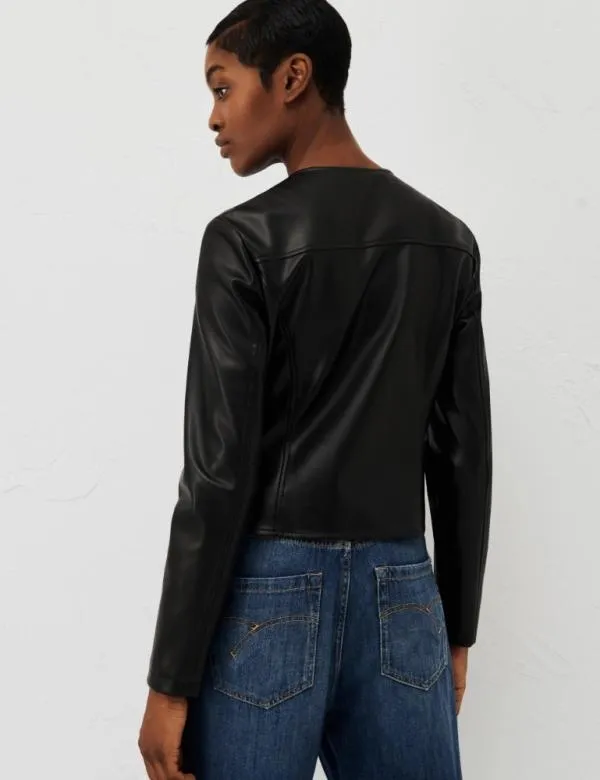 Marella Jackets Women Zipup Jacket Black