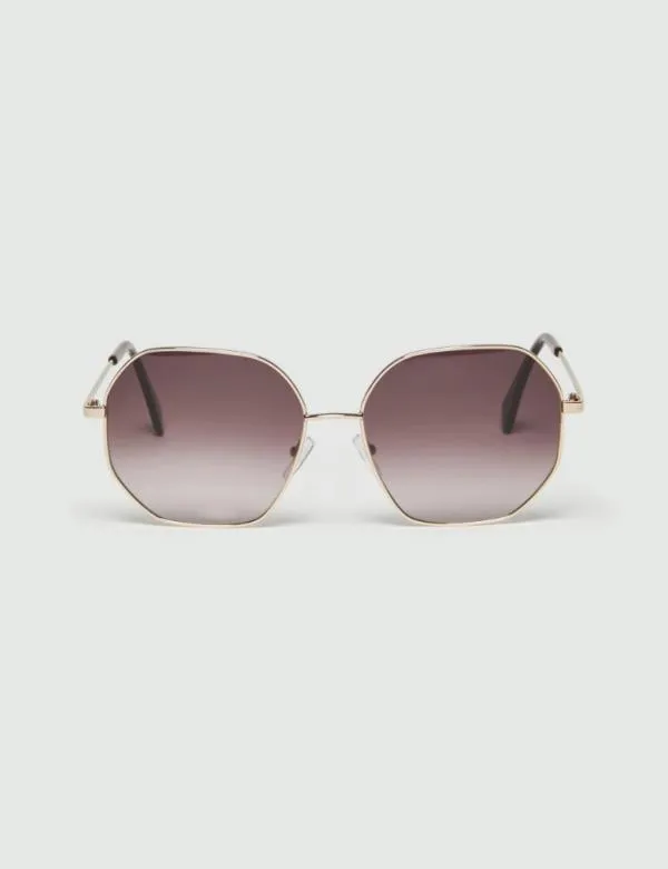 Marella Other Accessories Women Metal Sunglasses Eggnog