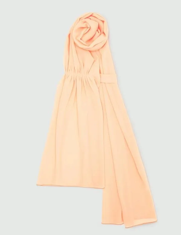 Marella Scarves And Foulard Women Georgette Stole Melon