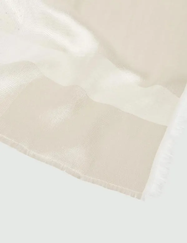 Marella Scarves And Foulard Women Sequinned Stole Ivory