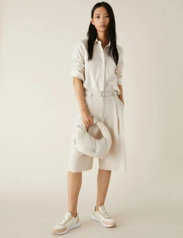 Marella Shirts Women Appliqu Shirt Wool White