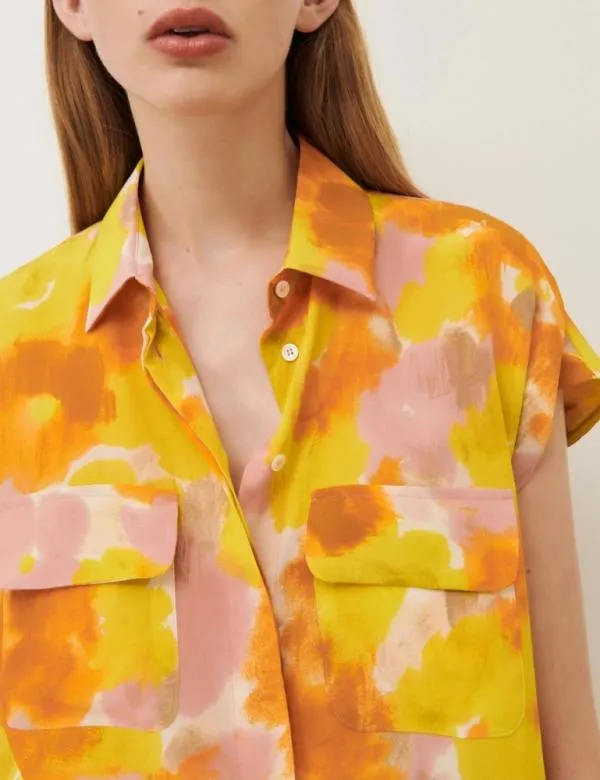 Marella Shirts Women Patterned Shirt Pink