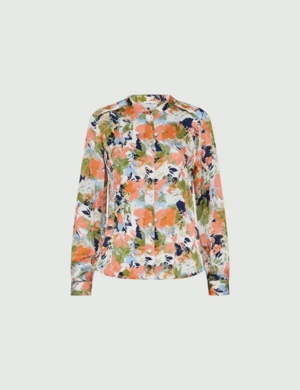 Marella Shirts Women Patterned Shirt White