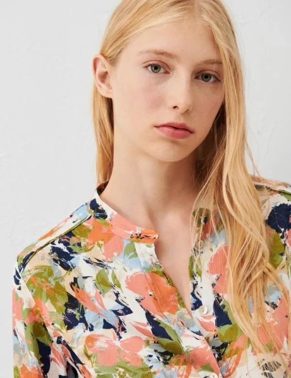Marella Shirts Women Patterned Shirt White