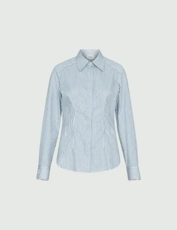 Marella Shirts Women Slimfit Shirt Light Blue