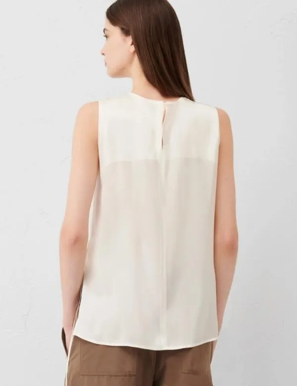 Marella Tops And TShirt Women Satin Top Wool White