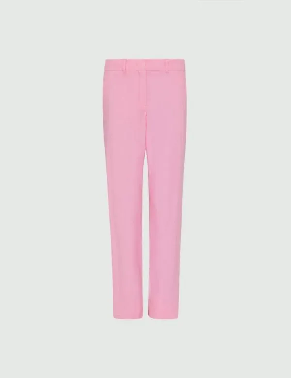 Marella Trousers Women Chinos Deep Rose