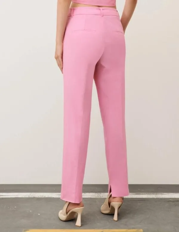 Marella Trousers Women Chinos Deep Rose