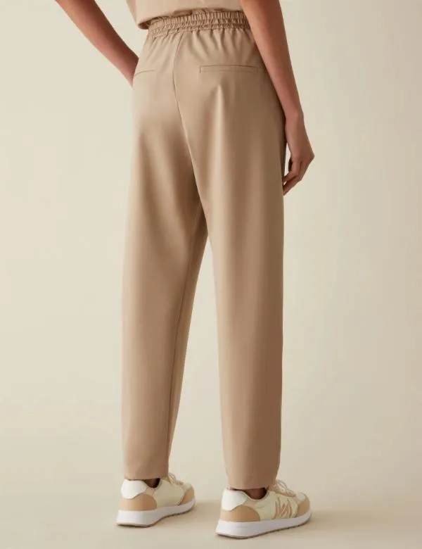 Marella Trousers Women Joggers Beige