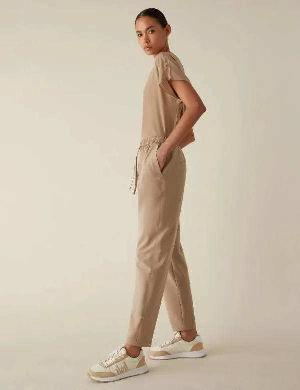 Marella Trousers Women Joggers Beige