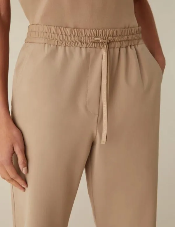 Marella Trousers Women Joggers Beige