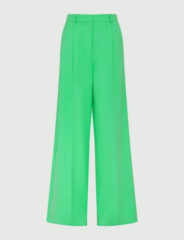 Marella Trousers Women Straightleg Trousers Bright Green