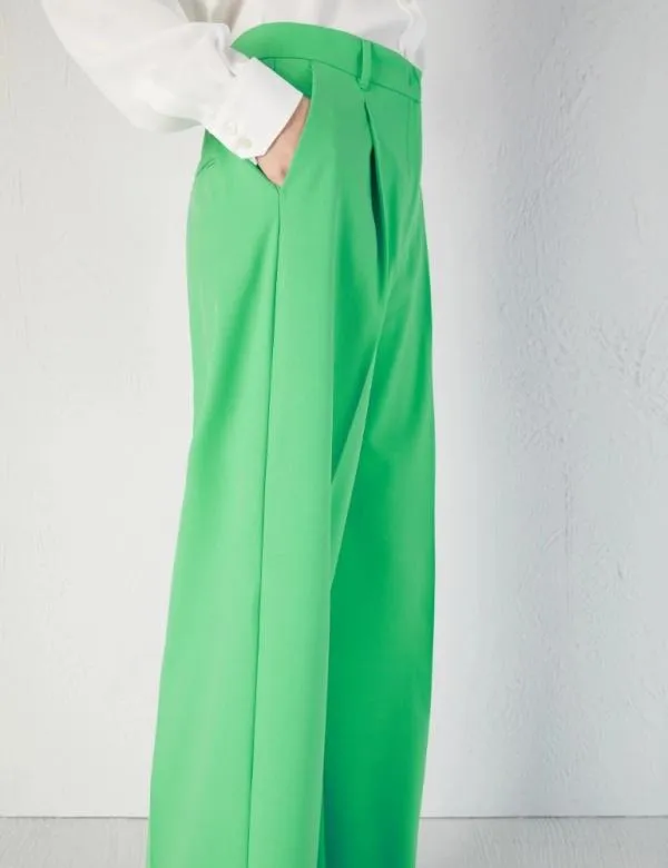 Marella Trousers Women Straightleg Trousers Bright Green