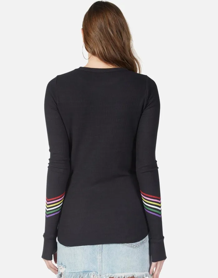 McKinley Neon Signs Onyx Women039s Lauren Moshi Long Sleeve