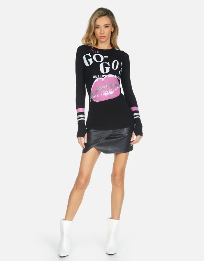 McKinley The GoGo039s Black Women039s Lauren Moshi Long Sleeve