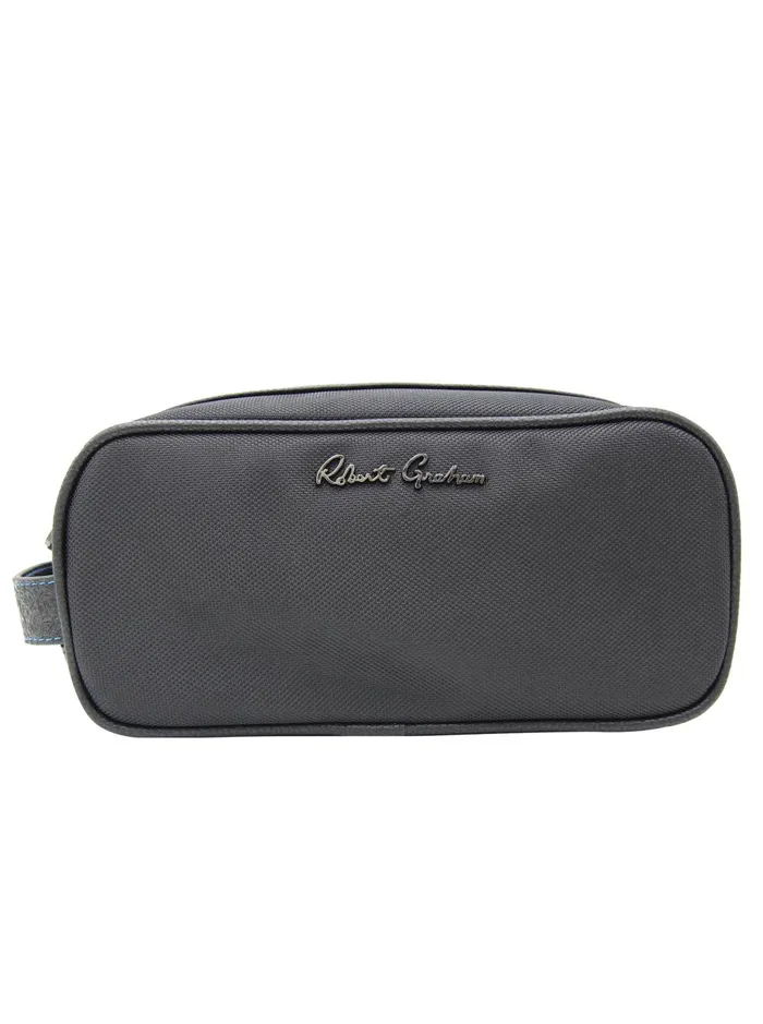 Men Bags and Wallets Robert Graham PACKED SHAVE KIT Black