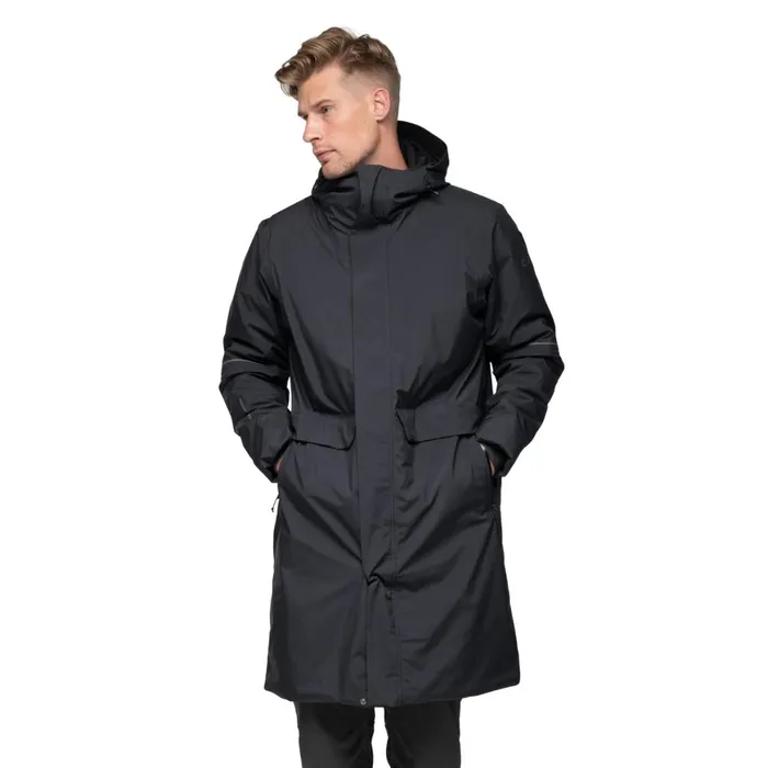 Men Bergans Of Norway Coats And Parkas Oslo Urban Insulated Parka Black
