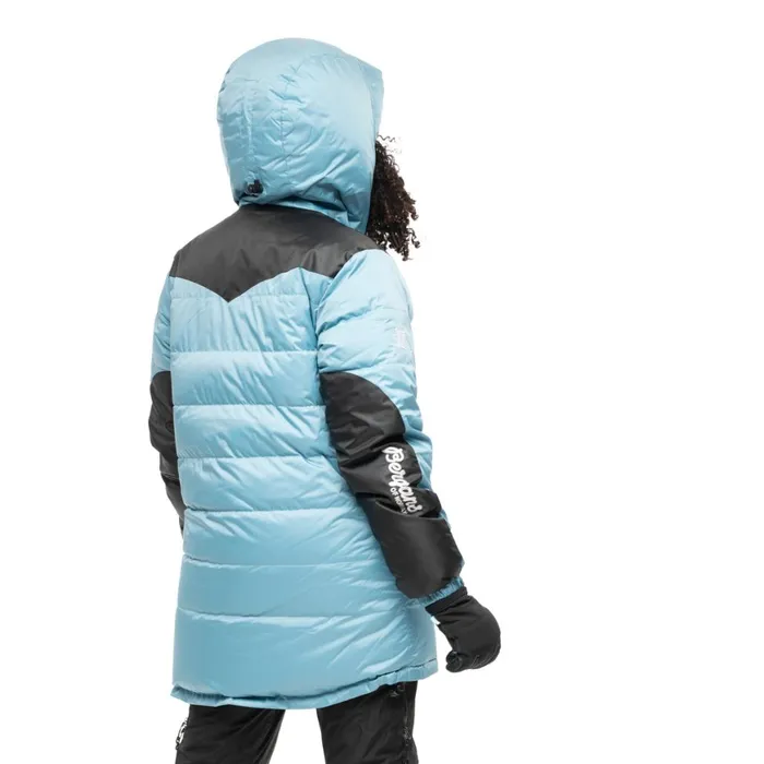 Men Bergans Of Norway Down Jackets Expedition Down Unisex Parka Arctic Ocean Blue Black