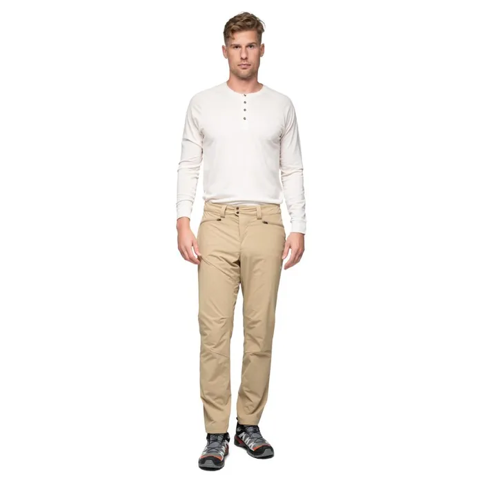 Men Bergans Of Norway Everyday Pants Rabot Light Softshell Pants Warm Sand
