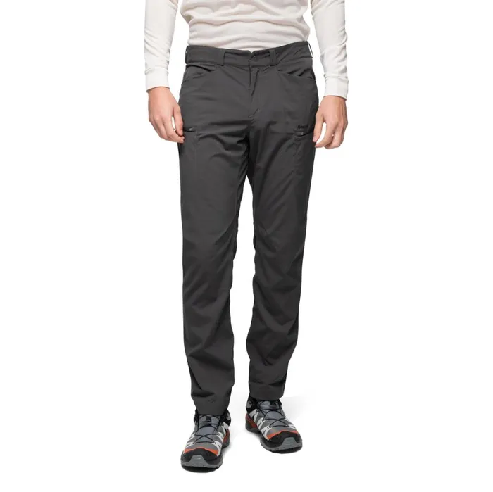 Men Bergans Of Norway Everyday Pants Utne V5 Pants Solid Charcoal