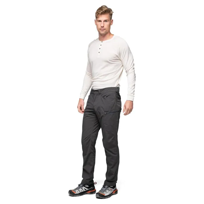Men Bergans Of Norway Everyday Pants Utne V5 Pants Solid Charcoal