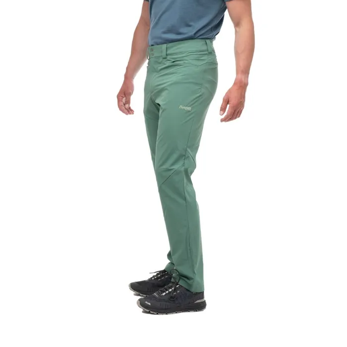 Men Bergans Of Norway Everyday Pants Vandre Light Softshell Pants Dark Jade Green