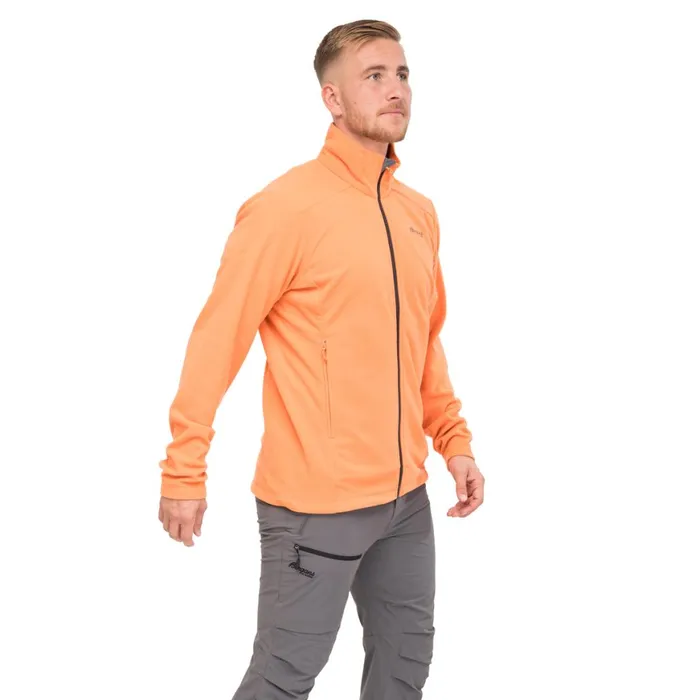 Men Bergans Of Norway Fleece Finnsnes Fleece Jacket Faded Orange