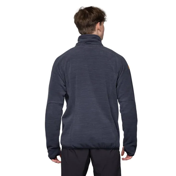 Men Bergans Of Norway Fleece Hareid Fleece Jacket Nohood Dark Navy
