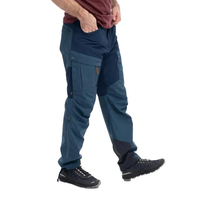Men Bergans Of Norway Hiking Pants Nordmarka Favor Outdoor Pants Orion Blue