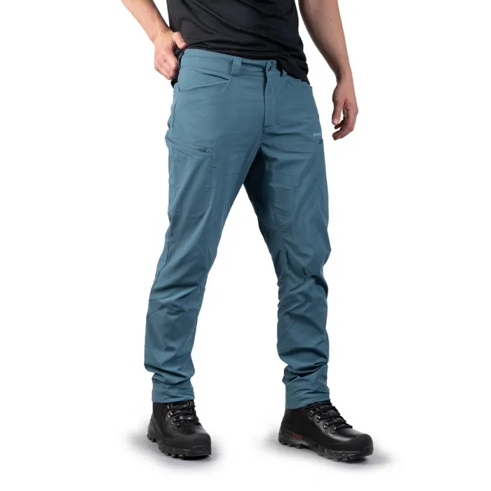 Men Bergans Of Norway Hiking Pants Utne V5 Pants Orion Blue