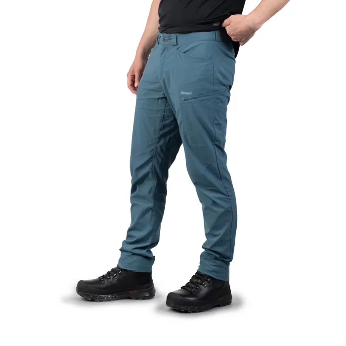 Men Bergans Of Norway Hiking Pants Utne V5 Pants Orion Blue