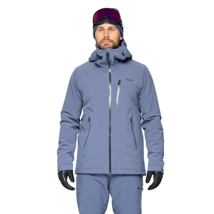 Men Bergans Of Norway Insulated Jackets Oppdal Insulated Jacket Granite Blue